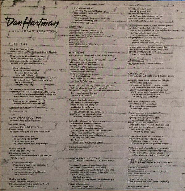 I Can Dream About You