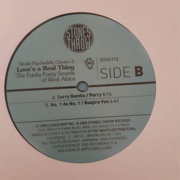 Love's A Real Thing (The Funky Fuzzy Sounds Of West Africa)