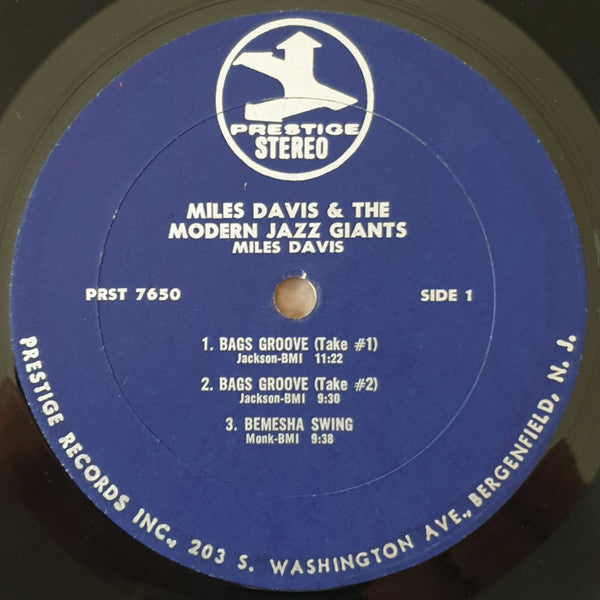 Miles Davis And The Modern Jazz Giants