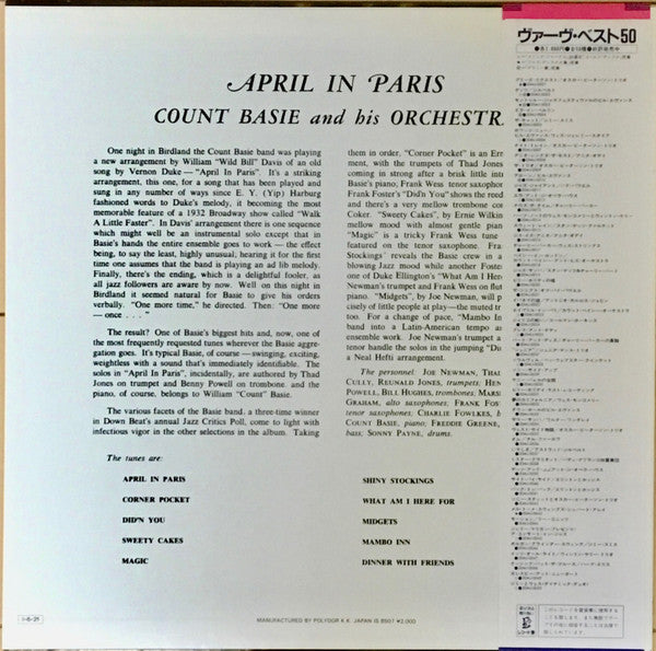 April In Paris