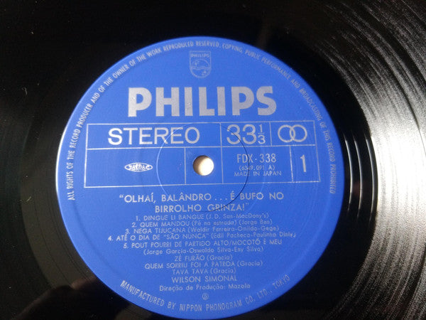 Olhaí Balândro... É Bufo No Birrolho Grinza !