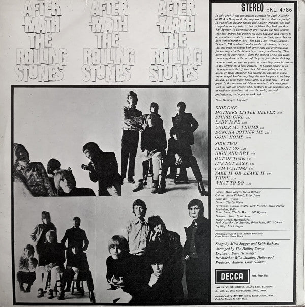 Release: Aftermath-Vinyl-UK-1968-SKL 4786-13519338