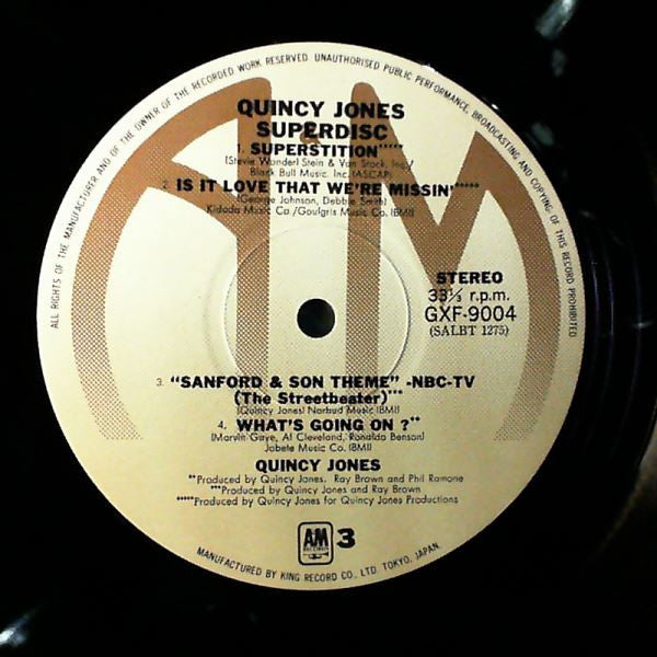 Quincy Jones - Superdisc