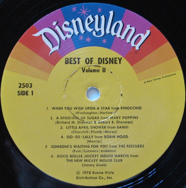 The Best Of Disney Volume Two