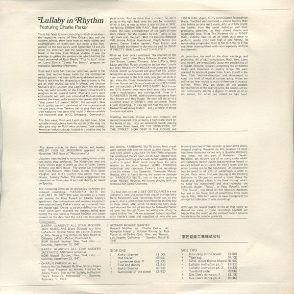 Charlie Parker On Dial