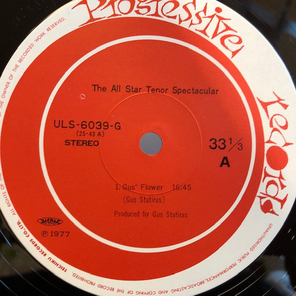 The Progressive Records All Star Tenor Sax Spectacular