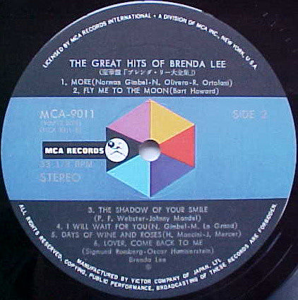 The Great Hits Of Brenda Lee