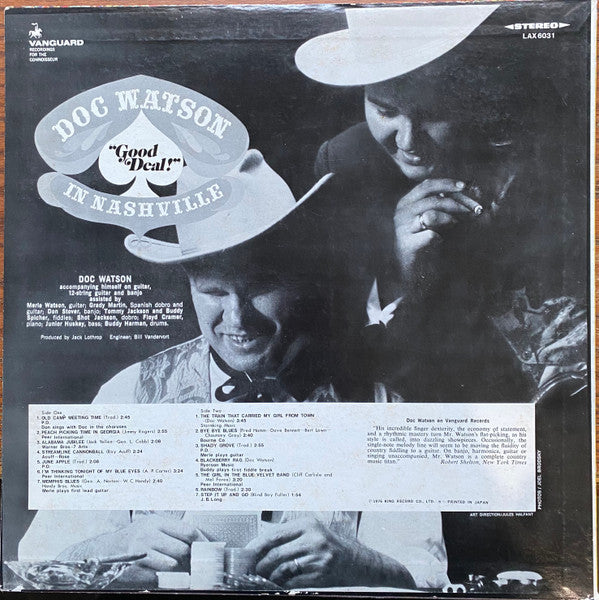 Good Deal! Doc Watson In Nashville