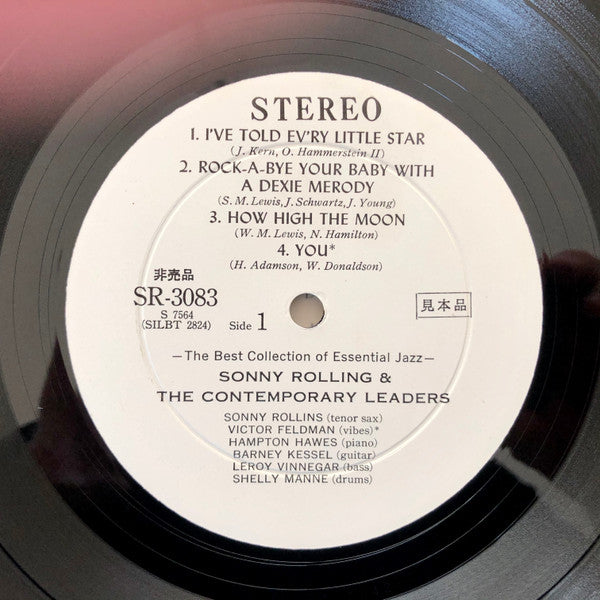 Sonny Rollins And The Contemporary Leaders