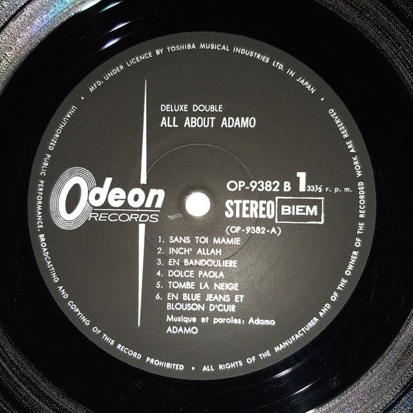 Deluxe Double / All About Adamo