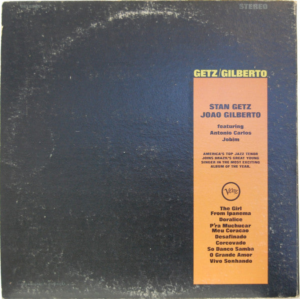 Release: Getz / Gilberto-Vinyl-US-None-V6-8545, V6/8545-11209706