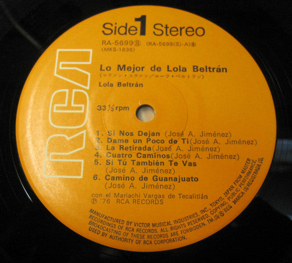 Lo Mejor De Lola Beltrán