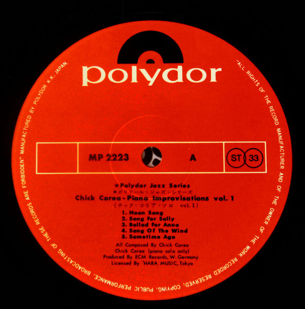 Piano Improvisations Vol. 1