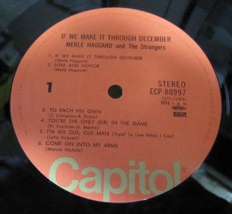 If We Make It Through December