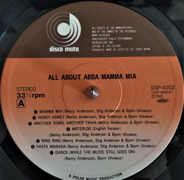All About ABBA / Mamma Mia