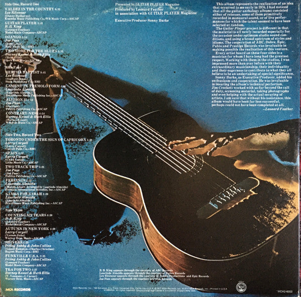 Guitar Player An Album Of Contemporary Styles By Modern Masters