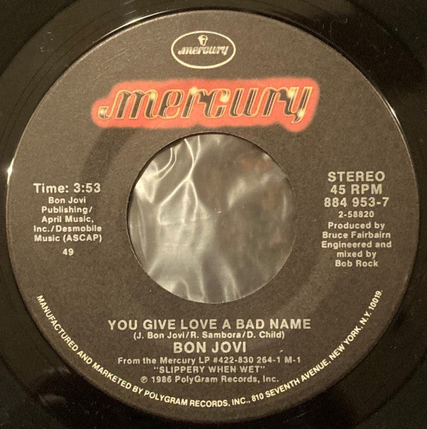 You Give Love A Bad Name / Raise Your Hands