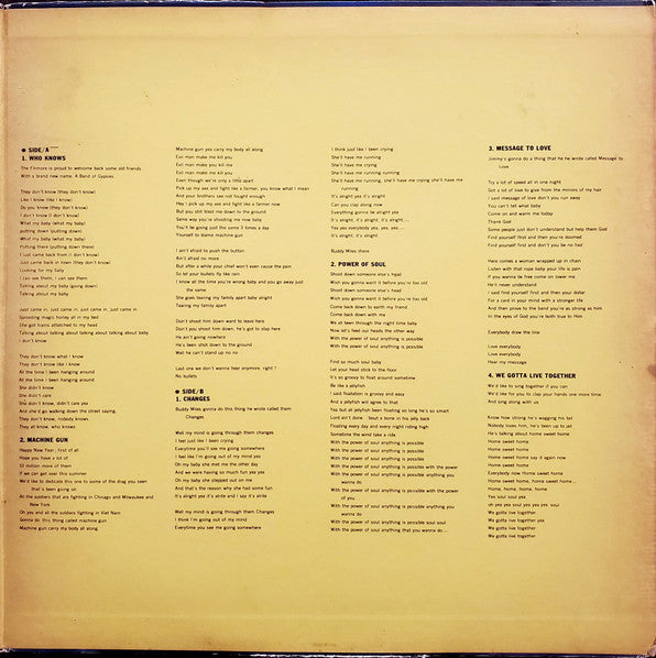 Band Of Gypsys