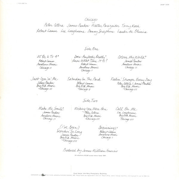 Chicago IX - Chicago's Greatest Hits