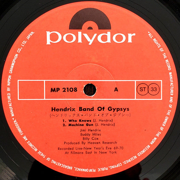 Band Of Gypsys