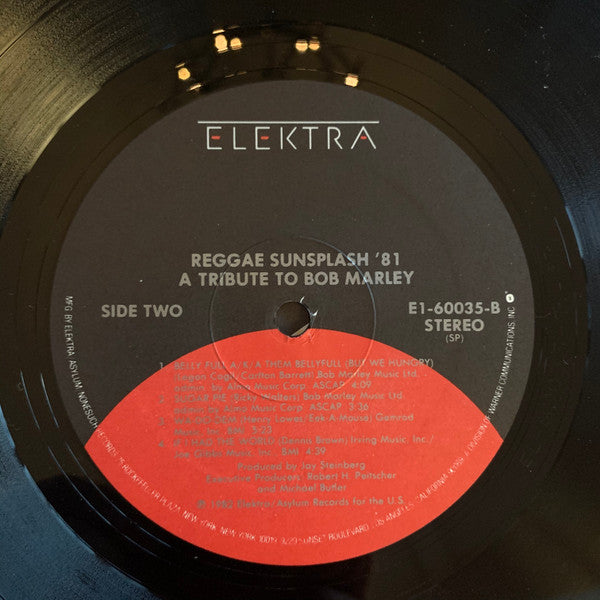 Reggae Sunsplash '81 A Tribute To Bob Marley