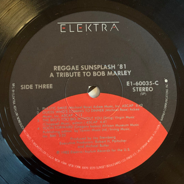 Reggae Sunsplash '81 A Tribute To Bob Marley