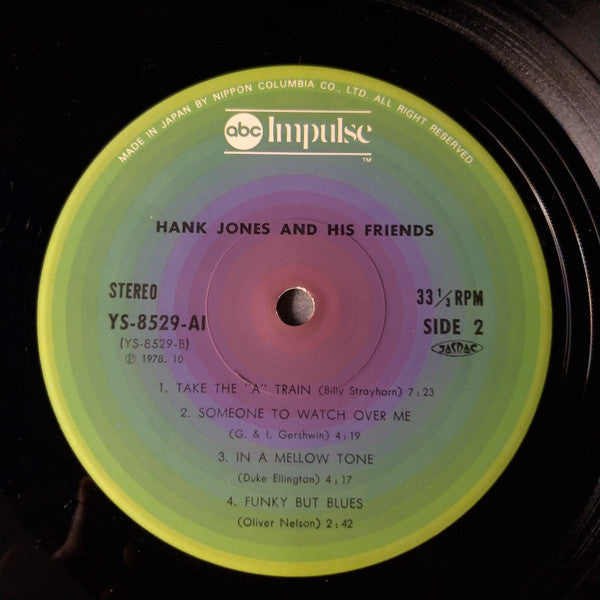 Hank Jones And His Friends