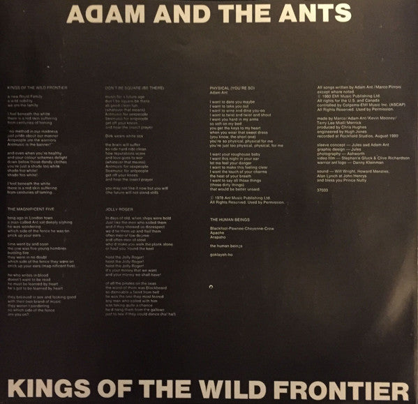 Kings Of The Wild Frontier