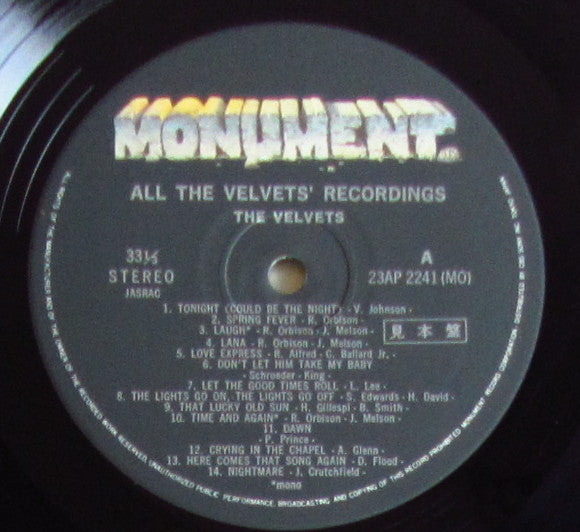 All The Velvets' Recordings