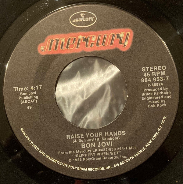 You Give Love A Bad Name / Raise Your Hands