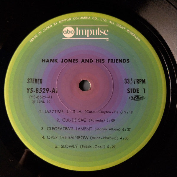 Hank Jones And His Friends