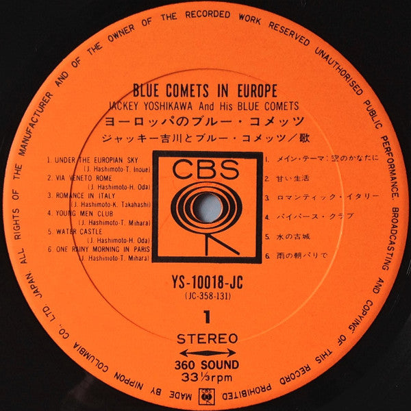 Blue Comets In Europe