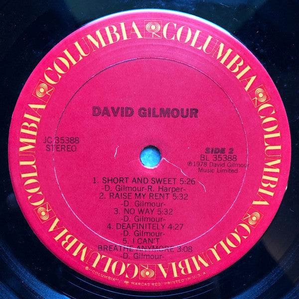 David Gilmour
