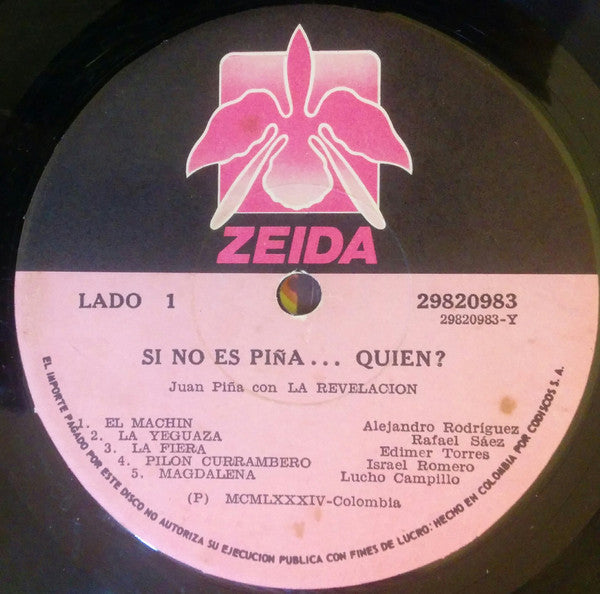 Si No Es Piña, Quien?