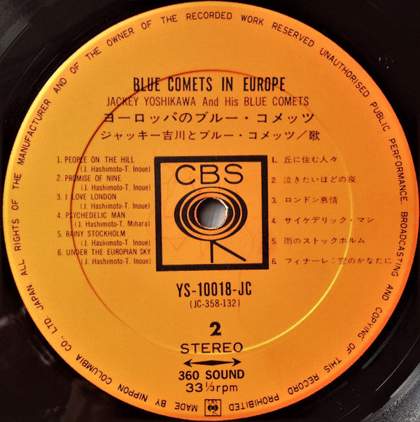 Blue Comets In Europe