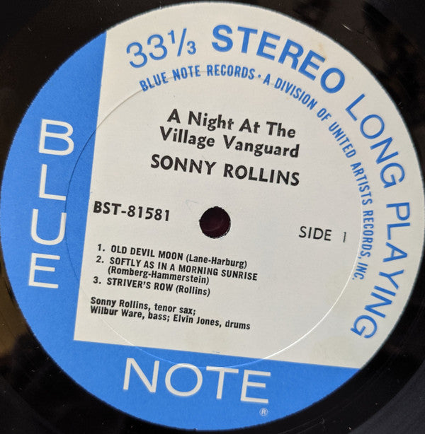 A Night At The "Village Vanguard"