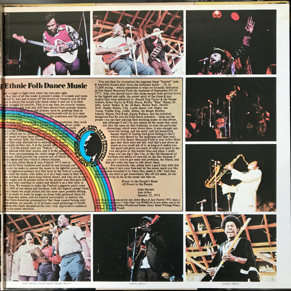 Ann Arbor Blues & Jazz Festival 1972