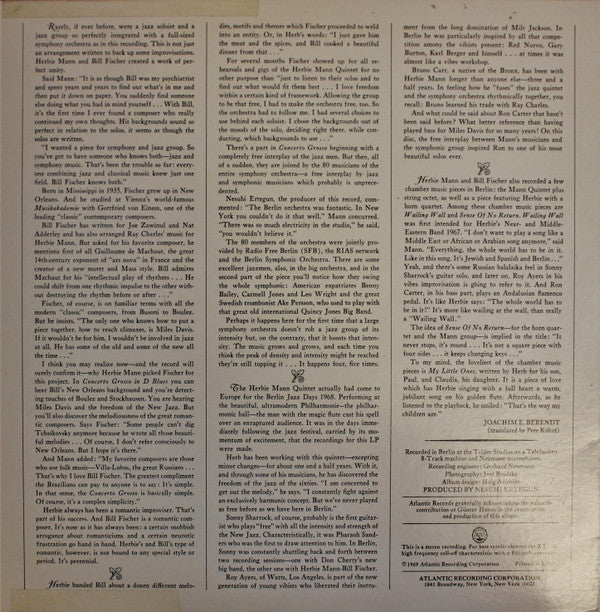 Concerto Grosso In D Blues