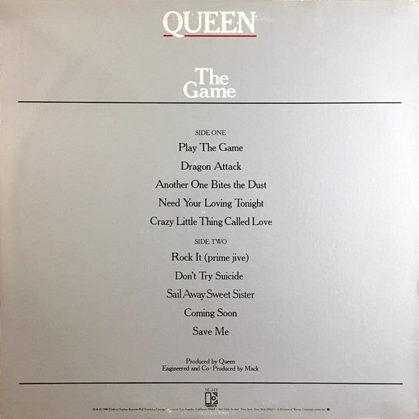 Release: The Game-Vinyl-US-1980-5E-513-18897214