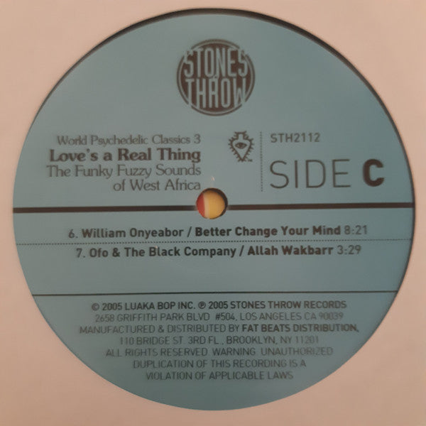 Love's A Real Thing (The Funky Fuzzy Sounds Of West Africa)