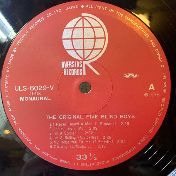 The Original Five Blind Boys
