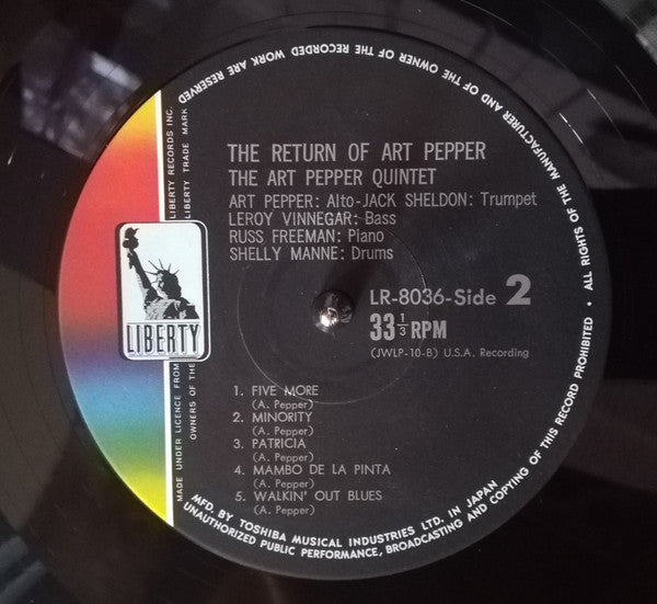 The Return Of Art Pepper