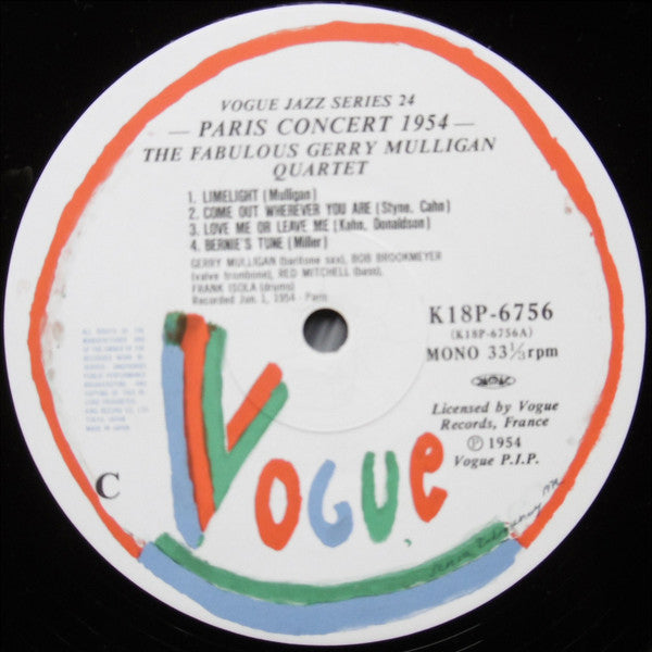 The Fabulous Gerry Mulligan Quartet