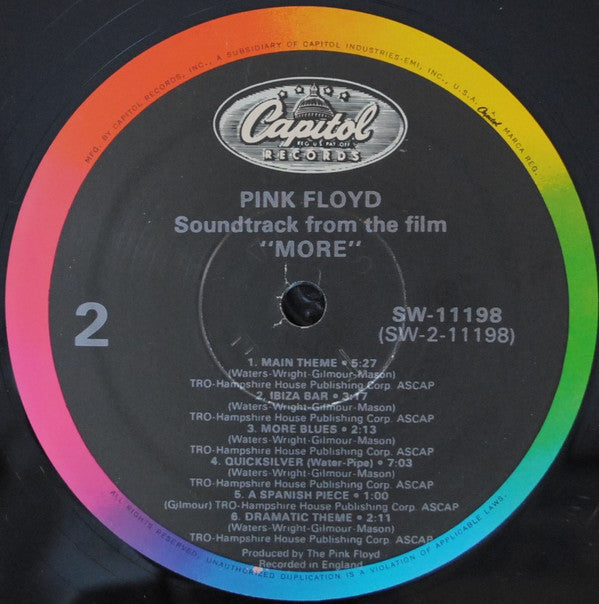 Soundtrack From The Film "More"