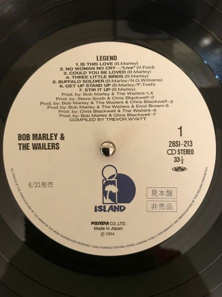 Legend (The Best Of Bob Marley And The Wailers)