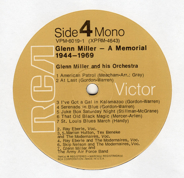 A Memorial 1944-1969