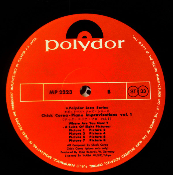 Piano Improvisations Vol. 1