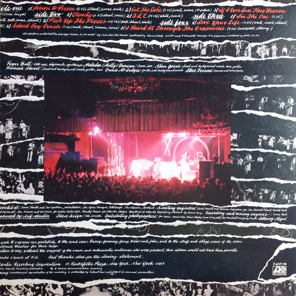 Person To Person = ライヴ!