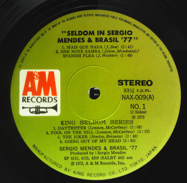 Seldom In Sérgio Mendes & Brasil '77