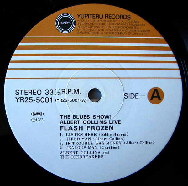 Flash Frozen The Blues Show! Albert Collins Live